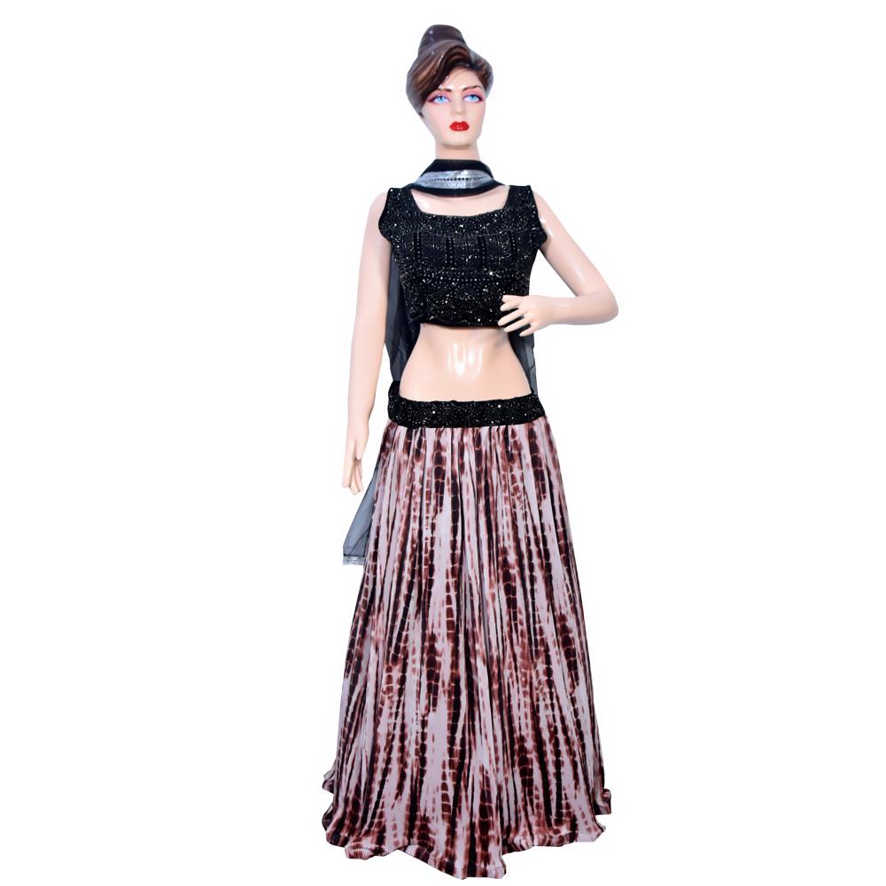 LATEST CROP TOP LEHANGA SET