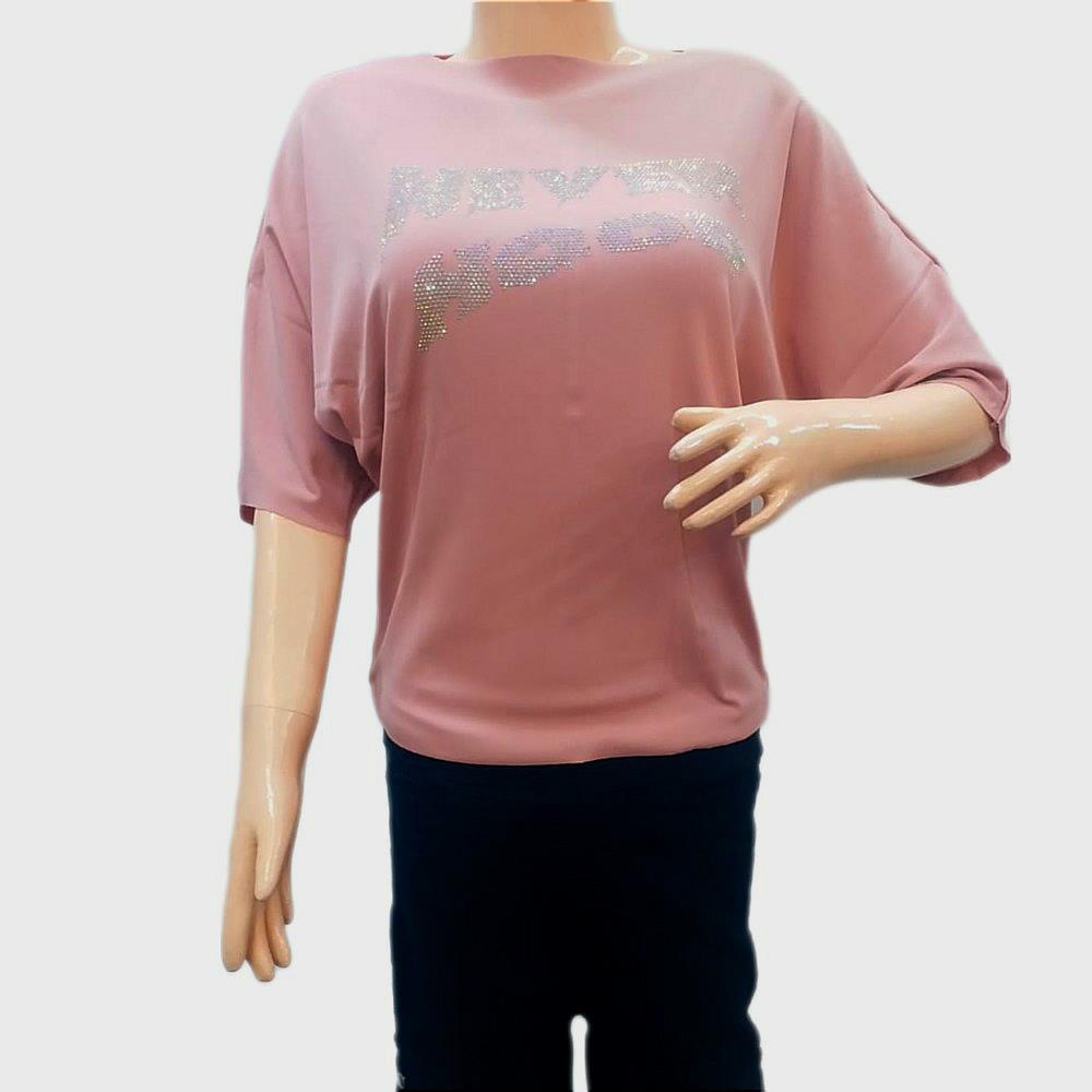 IMPORTED PINK STRECHEABLE TOP